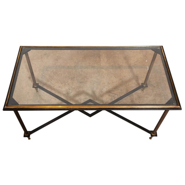 French Provincial Vintage Cocktail Table For Sale - Image 3 of 5