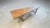Vintage Elm Farmhouse Table, 1950 For Sale - Image 4 of 5