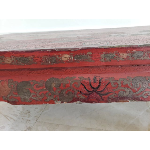 Chinese Low Ming-Style Table For Sale - Image 4 of 10