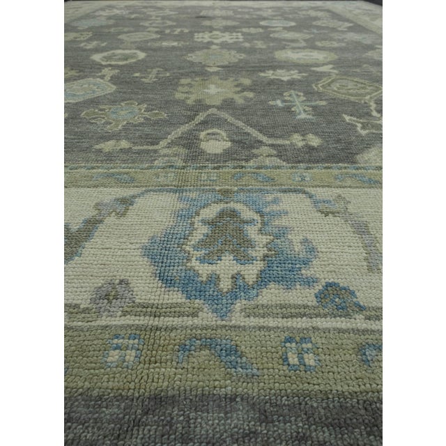 Early 21st Century Turkish Oushak Rug 8'9" x 11'10" #18103 For Sale - Image 5 of 8