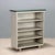 Vintage Bookcase in Enamelled Metal and Glass, 1960s For Sale - Image 10 of 10