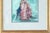 Vintage 1979 Watercolor Illustration of Victorian Woman Signed Mia Tschampel For Sale - Image 4 of 12