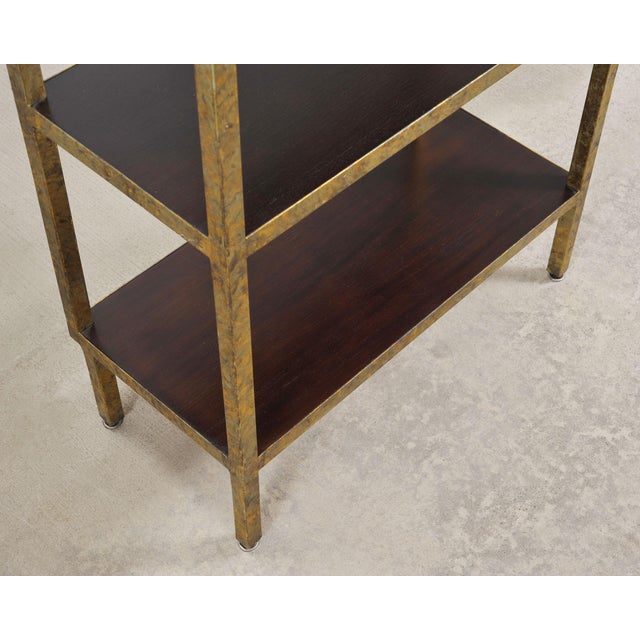 Pair of Oly Studio Gilt Iron 'Stella' Étagères Bookcase Shelves For Sale - Image 15 of 18