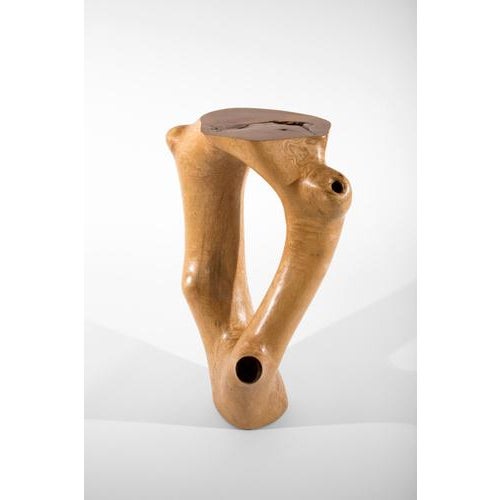 C1051 Decorative Table in Beech Wood by Jörg Pietschmann For Sale - Image 15 of 18