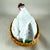 Late 19th Century Staffordshire Hand-Painted Bisque Hen on Nest of Eggs Tureen For Sale - Image 5 of 12