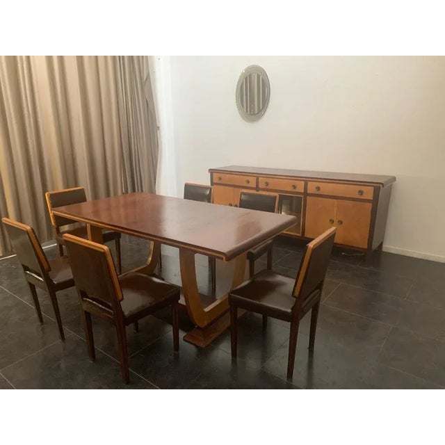 Elm & Maple Dining Table, 1940s For Sale - Image 11 of 12