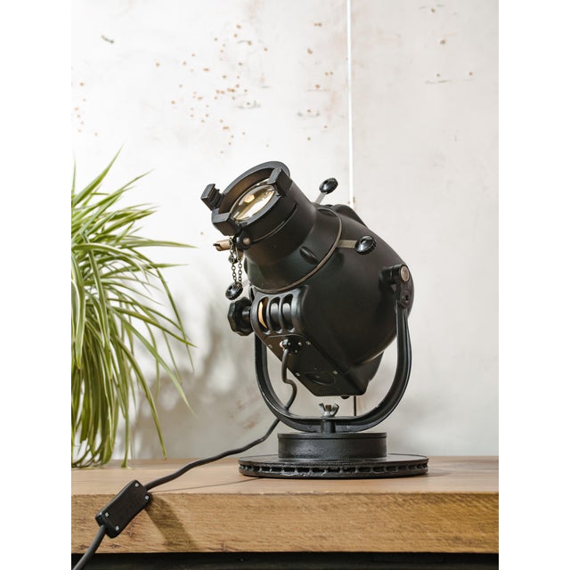 Pig Nose Theater Spotlight Desk Lamp from Strand Electric, England, 1960s For Sale - Image 16 of 16