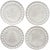 Our new white Christmas collection is elegant and understated. Each piece is etched w/a different Christmas motif....