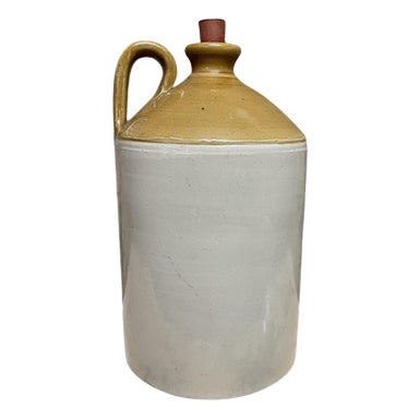 English Stoneware Wine Jug by James Pearson For Sale