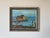 Vintage “Polo” Coastal Impressionist Oil on Masonite Board – Framed For Sale - Image 10 of 12
