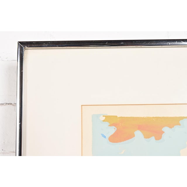 Dorothy J. Adams Original Signed "Frolicking Surf" Framed Serigraph For Sale In South Bend - Image 6 of 10