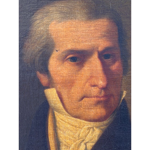 Unknown. Depicting a Gentleman in Pose, 1800s, Oil on Canvas, in Very Good conditions. Designed before 1890