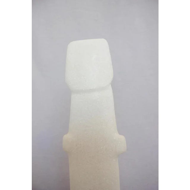 Prota Laos Naxian Marble Shelf Sculpture by Tom von Kaenel For Sale - Image 9 of 10