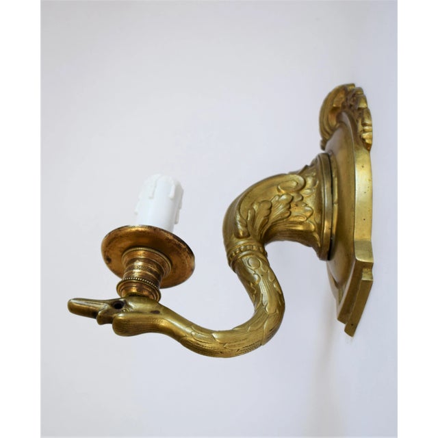 Empire Wall Lamps, Set of 2 For Sale - Image 5 of 8