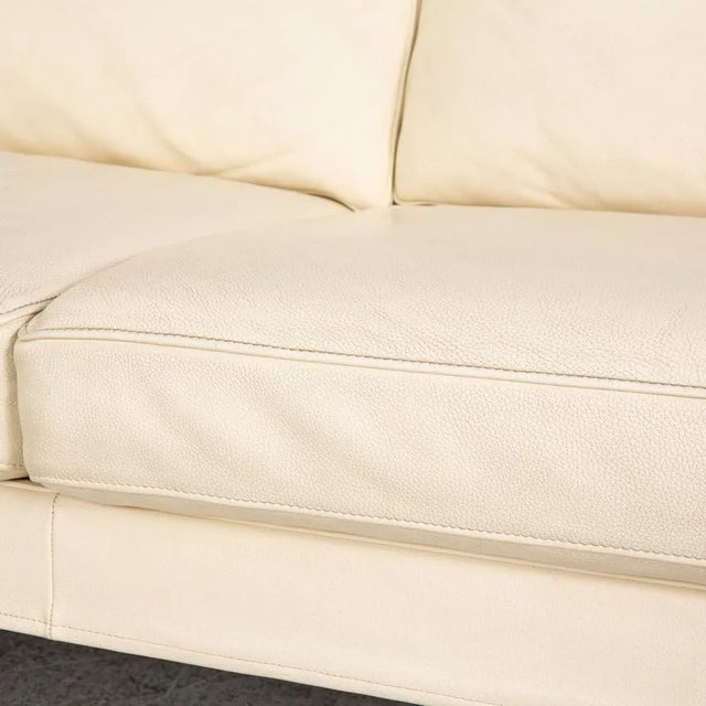 Clarus Leather Corner Sofa from FSM For Sale - Image 4 of 9