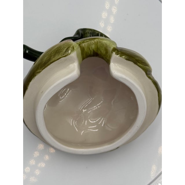 American Vintage Fritz and Floyd “French Market” Artichoke Tureen Majolica Style For Sale - Image 3 of 12