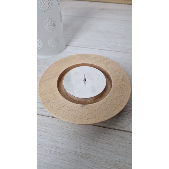 1990s Miketta Candleholder in Blown Glass by Nathalie Du Pasquier and Nanae Umeda for Sottsass Associati, 1990s For Sale - Image 5 of 14