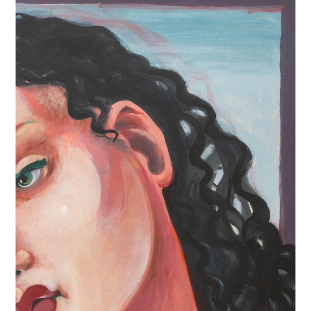 David Bowes Untitled (Eve) Gouache, 1983 For Sale - Image 4 of 9
