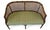 Hollywood Regency Faux Bamboo Cane Settee For Sale - Image 14 of 18