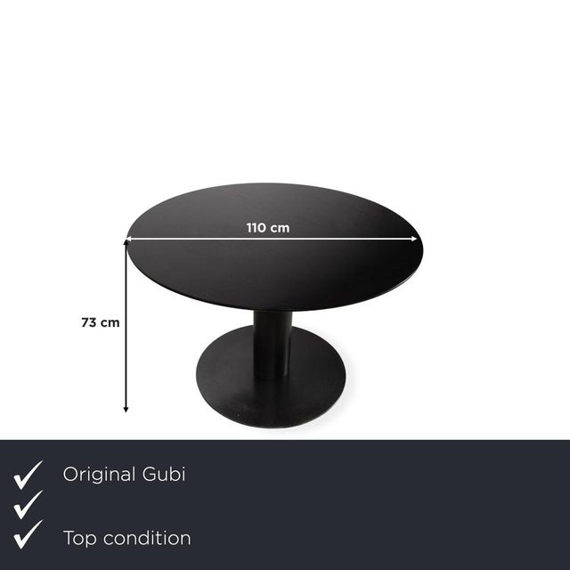with this Gubi Dining Table 2.0, you'll bring a table into your dining room whose circular shape instantly creates a...