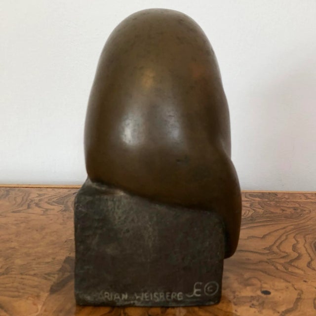 1950s Mid-Century Bronze Opossum Figure For Sale - Image 5 of 8