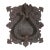 Hand Forged Gothic Door Knocker C 19th C. For Sale