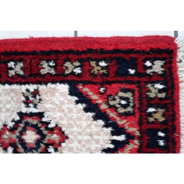 1970s Handmade Vintage Persian Hamadan Rug For Sale In New York - Image 6 of 9
