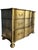 Ethan Allen Serpentine Chest in Original Metallic Silver-Gold Finish For Sale In Los Angeles - Image 6 of 13
