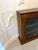 Wood Antique Victorian English Walnut Inlaid Pier Cabinet Display, 1860s For Sale - Image 7 of 11