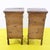 Wooden Nightstands with Turned Legs, Door and Drawer, Set of 2 For Sale - Image 11 of 12