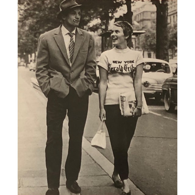 Jean-Luc Godard, À bout de souffle, 1960, Silver Gelatin Print For Sale - Image 3 of 12