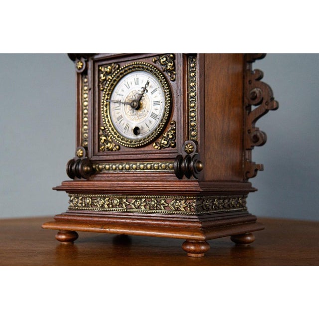 Wilhelminian Style Clock, Late 1800s For Sale - Image 10 of 18