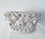 A medium sized handmade ceramic bowl with a basked design decorated with vine leaves and grapes. Is perfect to use for...