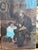 Rustic European Antique European Genre Oil Painting of Man and Child in Workshop - Unsigned For Sale - Image 3 of 11