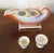 1810 French Empire Paris Porcelain Sea Shell Form Inkwell For Sale - Image 10 of 11