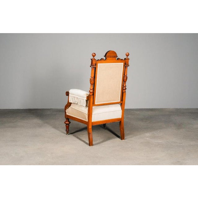 Wood 19th Century Gründerzeit Armchairs from Möblinger, Set of 2 For Sale - Image 7 of 18