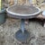 20th Century Brutalist Concrete Metal Cafe Table For Sale In Los Angeles - Image 6 of 12