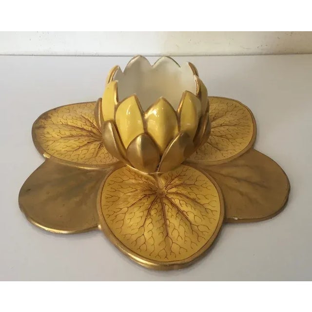 Antique 19th Century Royal Worcester Aesthetic Movement Lily Pad Leaf & Flower Vase For Sale - Image 9 of 13