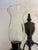 Gothic 1970s Double Arm Brass Wall Sconces W/Hurricane Glass - A Pair For Sale - Image 3 of 6
