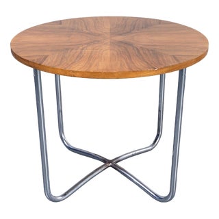 Mid-Century Round Side Table, 1950s For Sale