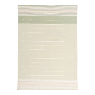 Vintage Indian Dhurrie Rug, 07'02 X 10'02 For Sale