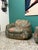 Art Deco Chairs in Floral Silk Fabric with Brass Base, 1940, Set of 2 For Sale - Image 4 of 17