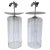 Pair of original Model #999 table lamps designed by John Saladino, circa 1970's. These iconic lamps are constructed of...