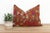 This 16x24 inch lumbar pillow is a breathtaking example of Antique Indian Folk Art, handcrafted from a salvaged Punjabi...