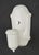 Mid 20th Century Restored Traditional White Ceramic Wall Sconces - a Pair For Sale - Image 4 of 9