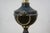 Vintage Black Brass Neoclassical Mantle Urn Boudoir Vanity Table Lamp 15" For Sale - Image 6 of 14