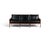 Illum Wikkelsø Mid 20th Century Attributed to Illum Wikkelso Capella Three Seat Sofa in Rosewood + Black Leather For Sale - Image 4 of 4