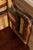 Antique American Quilted Back Pine Settle Bench For Sale - Image 9 of 12