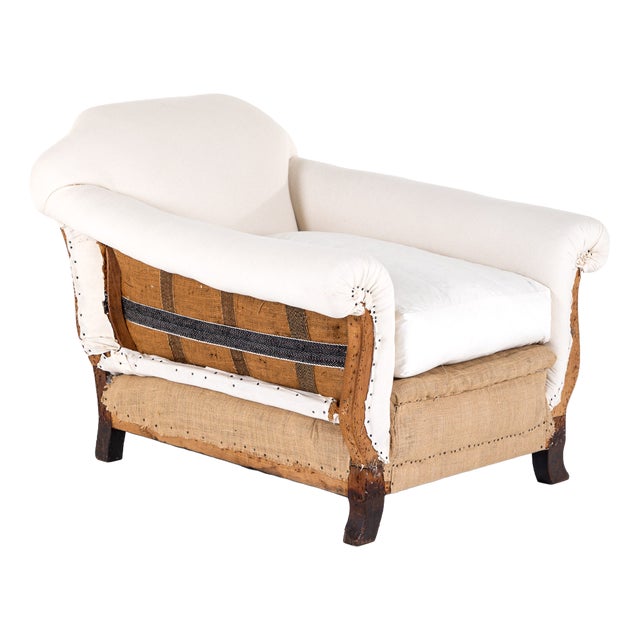 Victorian Deep Seated Armchair, 1890s For Sale