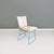 Driade Set of Italian Modern Sof Chairs in Metal and Fabric by Enzo Mari for Driade, 1980s For Sale - Image 4 of 14